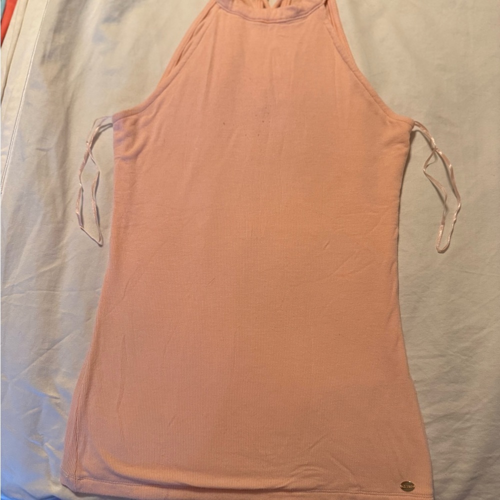 Women's Pink Halter Top by Guess
